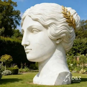 marble roman face sculpture, venus garden goddess statue 2 marble roman face sculpture, venus garden goddess statue 2